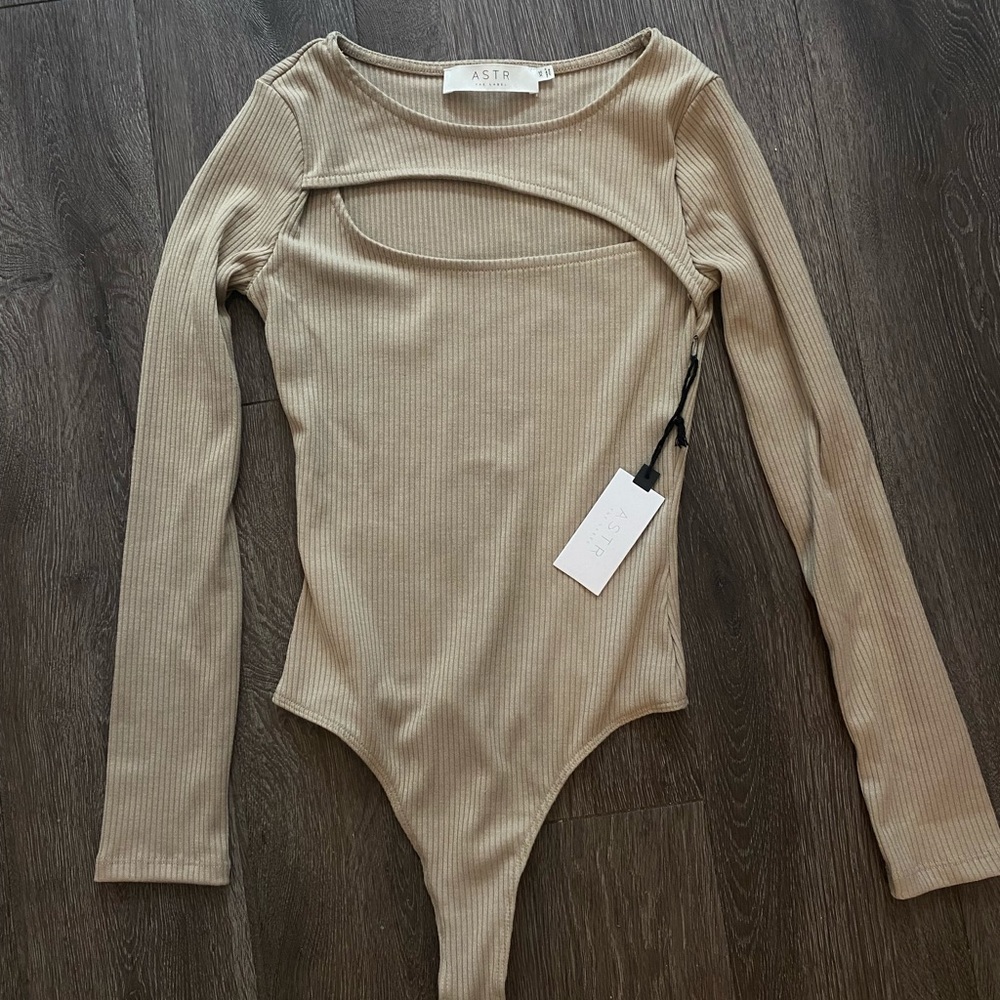 ASTR nude bodysuit